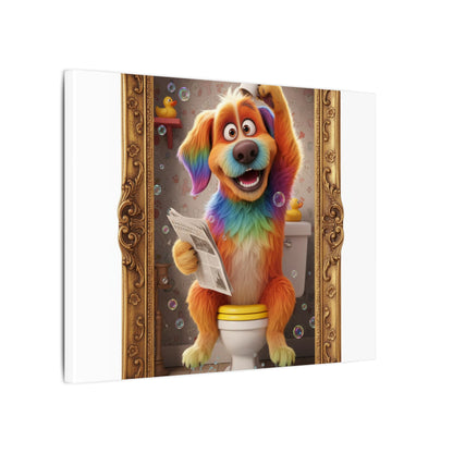 Custom Pet Portrait Canvas Print | Funny Pet Gift
