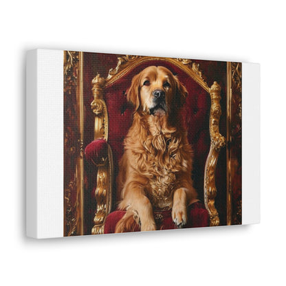 Custom Pet Portrait Classic Stretched Canvas Print | Funny Pet Gift