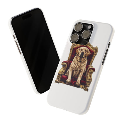 Custom Pet Portrait Slim Phone Case | Funny Pet Gift