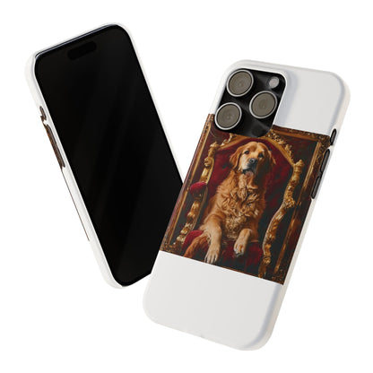 Custom Pet Portrait Slim Phone Case | Funny Pet Gift