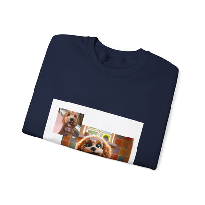 Custom Pet Portrait Unisex Sweatshirt | Funny Pet Gift