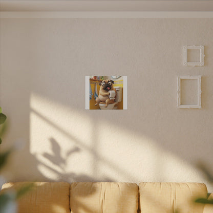 Custom Pet Portrait Canvas Print | Funny Pet Gift
