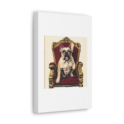 Custom Pet Portrait Classic Stretched Canvas Print | Funny Pet Gift