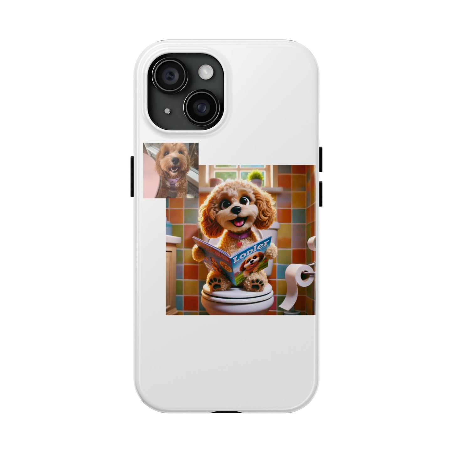 Custom Pet Portrait Phone Case | Funny Pet Gift