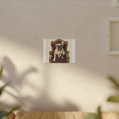 Custom Pet Portrait Canvas Print | Funny Pet Gift