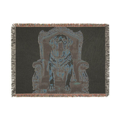 Custom Pet Portrait Woven Blanket | Funny Pet Gift