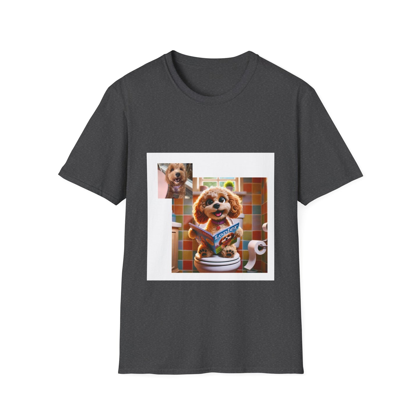 Custom Pet Portrait Unisex T-Shirt | Funny Pet Gift