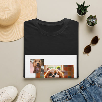 Custom Pet Portrait Unisex T-Shirt | Funny Pet Gift