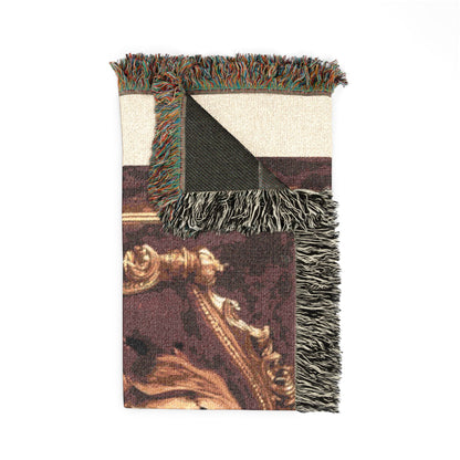 Custom Pet Portrait Woven Blanket | Funny Pet Gift