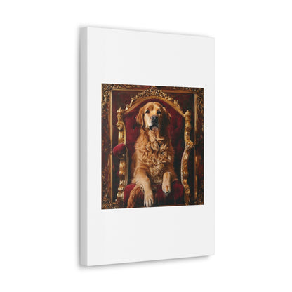 Custom Pet Portrait Classic Stretched Canvas Print | Funny Pet Gift