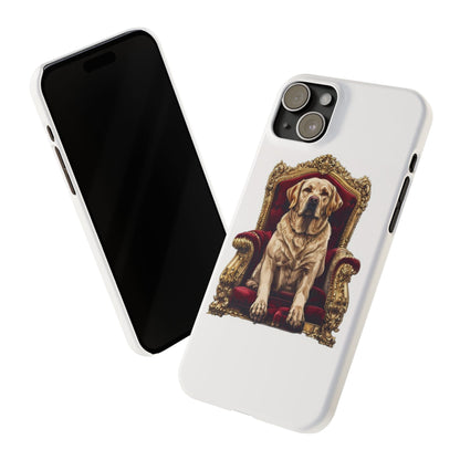 Custom Pet Portrait Slim Phone Case | Funny Pet Gift