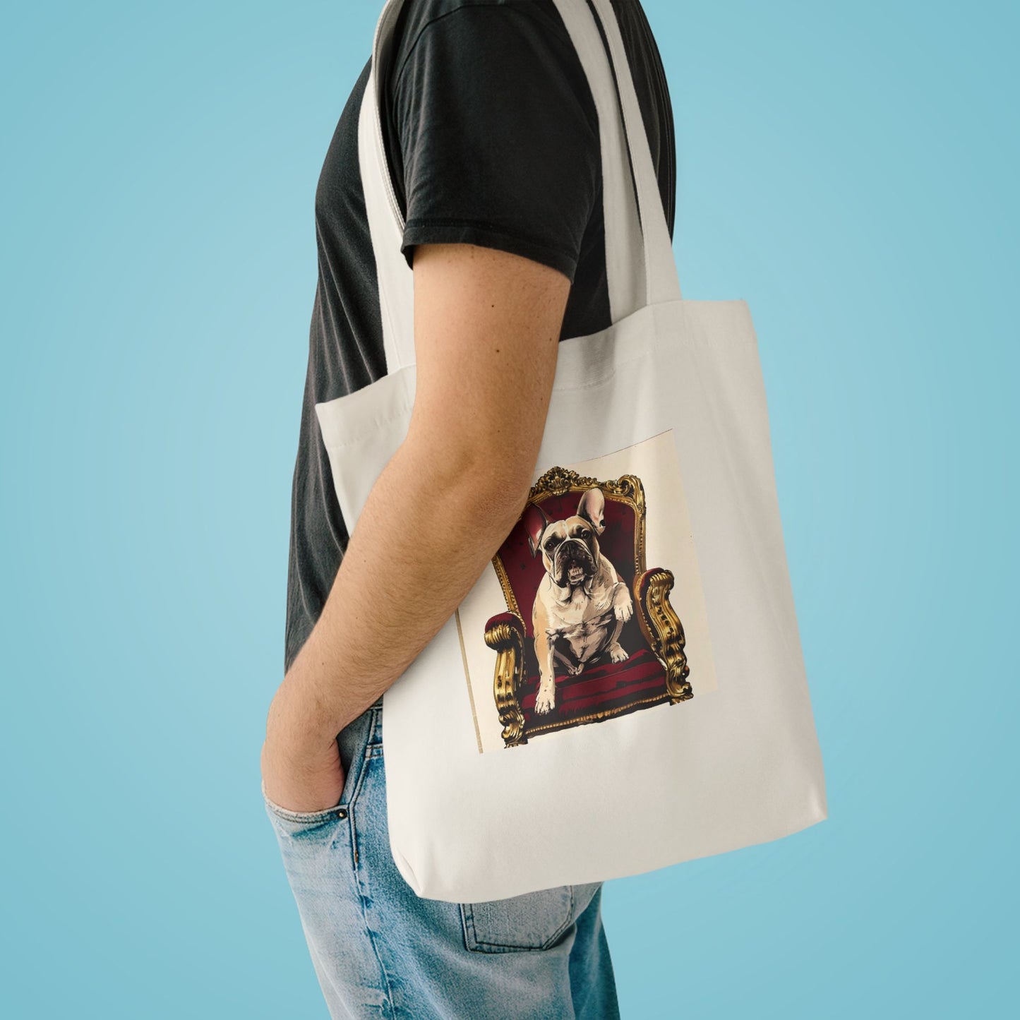 Custom Pet Portrait Tote Bag | Funny Pet Gift