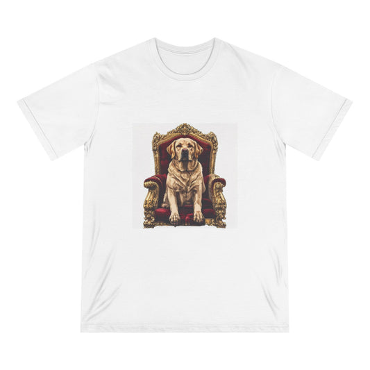 Custom Pet Portrait Organic Unisex T-Shirt | Funny Pet Gift