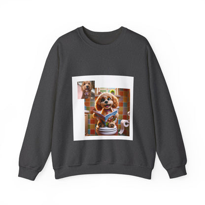 Custom Pet Portrait Unisex Sweatshirt | Funny Pet Gift