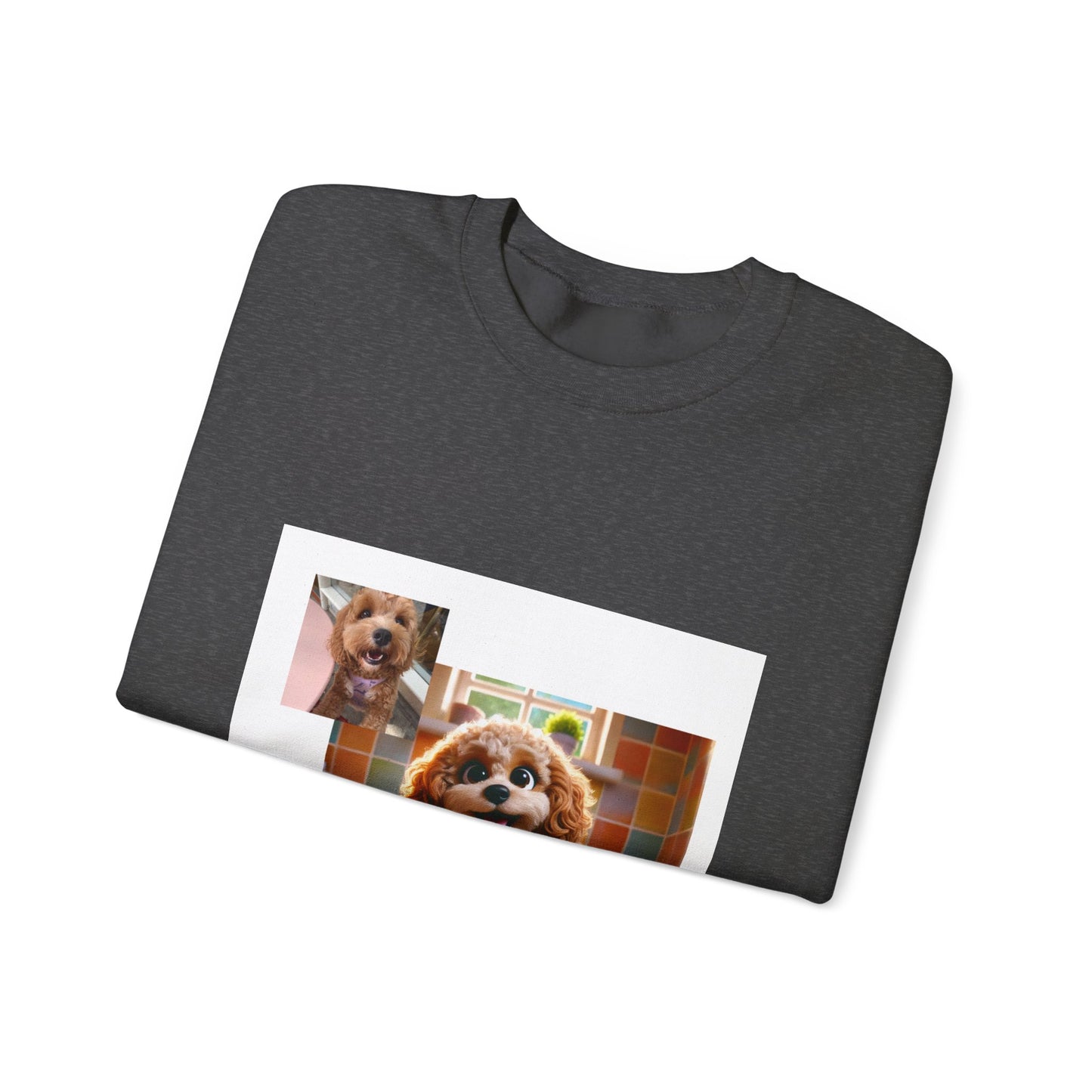 Custom Pet Portrait Unisex Sweatshirt | Funny Pet Gift