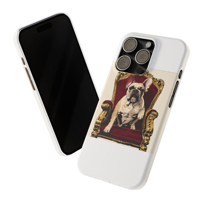 Custom Pet Portrait Slim Phone Case | Funny Pet Gift