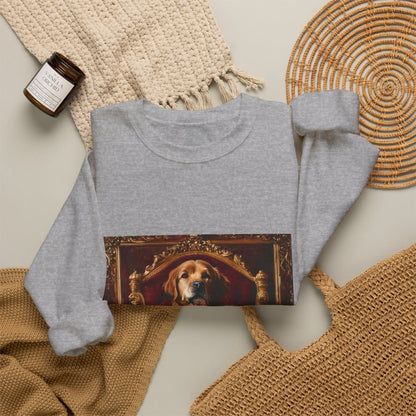 Custom Pet Portrait Unisex Sweatshirt | Funny Pet Gift
