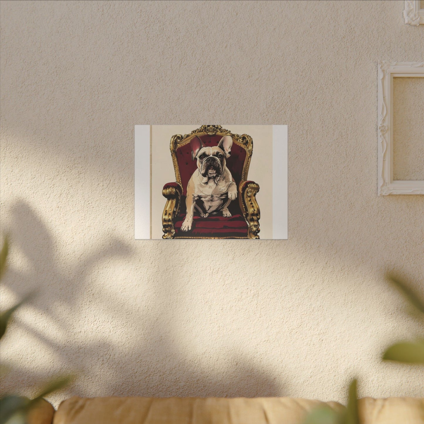 Custom Pet Portrait Canvas Print | Funny Pet Gift