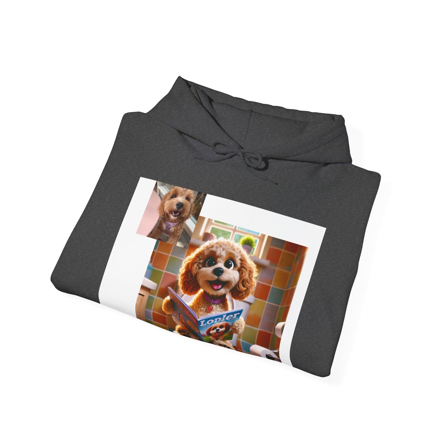 Custom Pet Portrait Unisex Pullover Hoodie | Funny Pet Gift