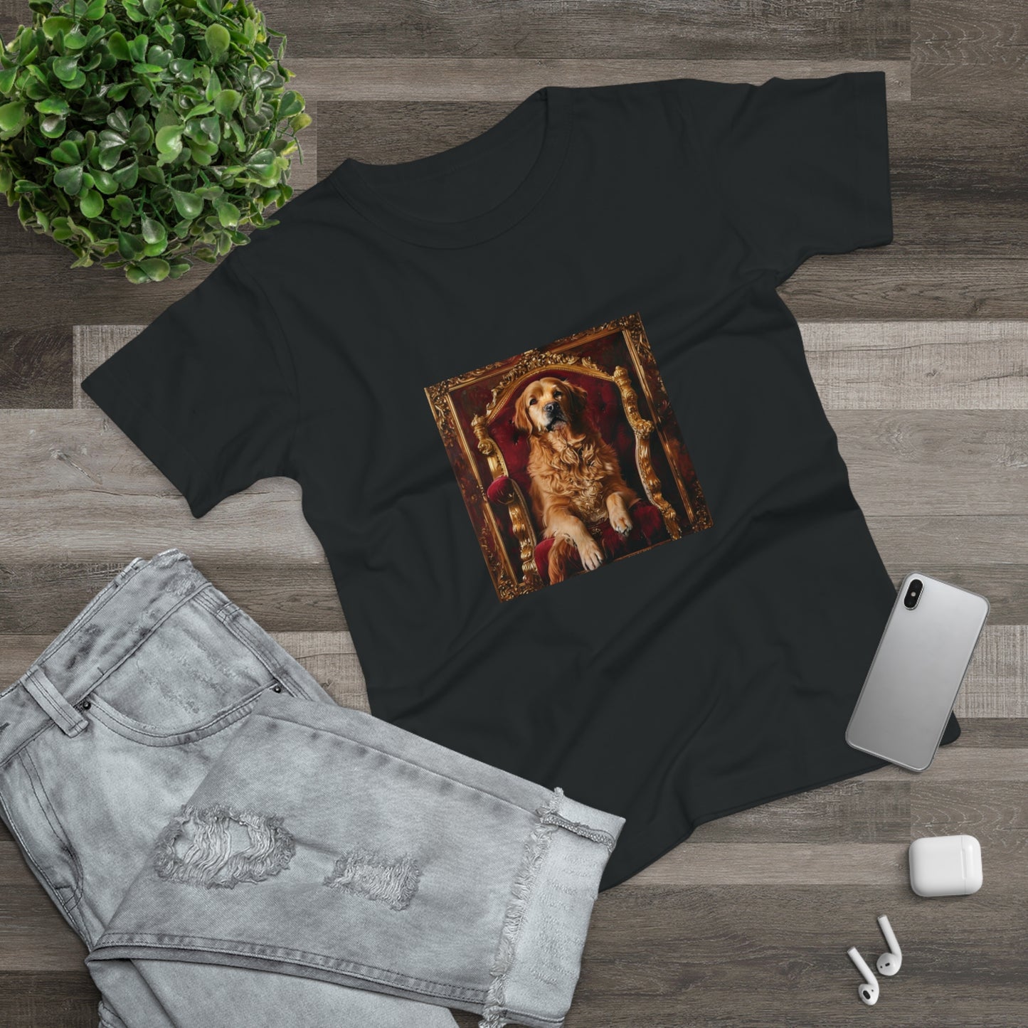 Custom Pet Portrait Women'S T-Shirt | Funny Pet Gift