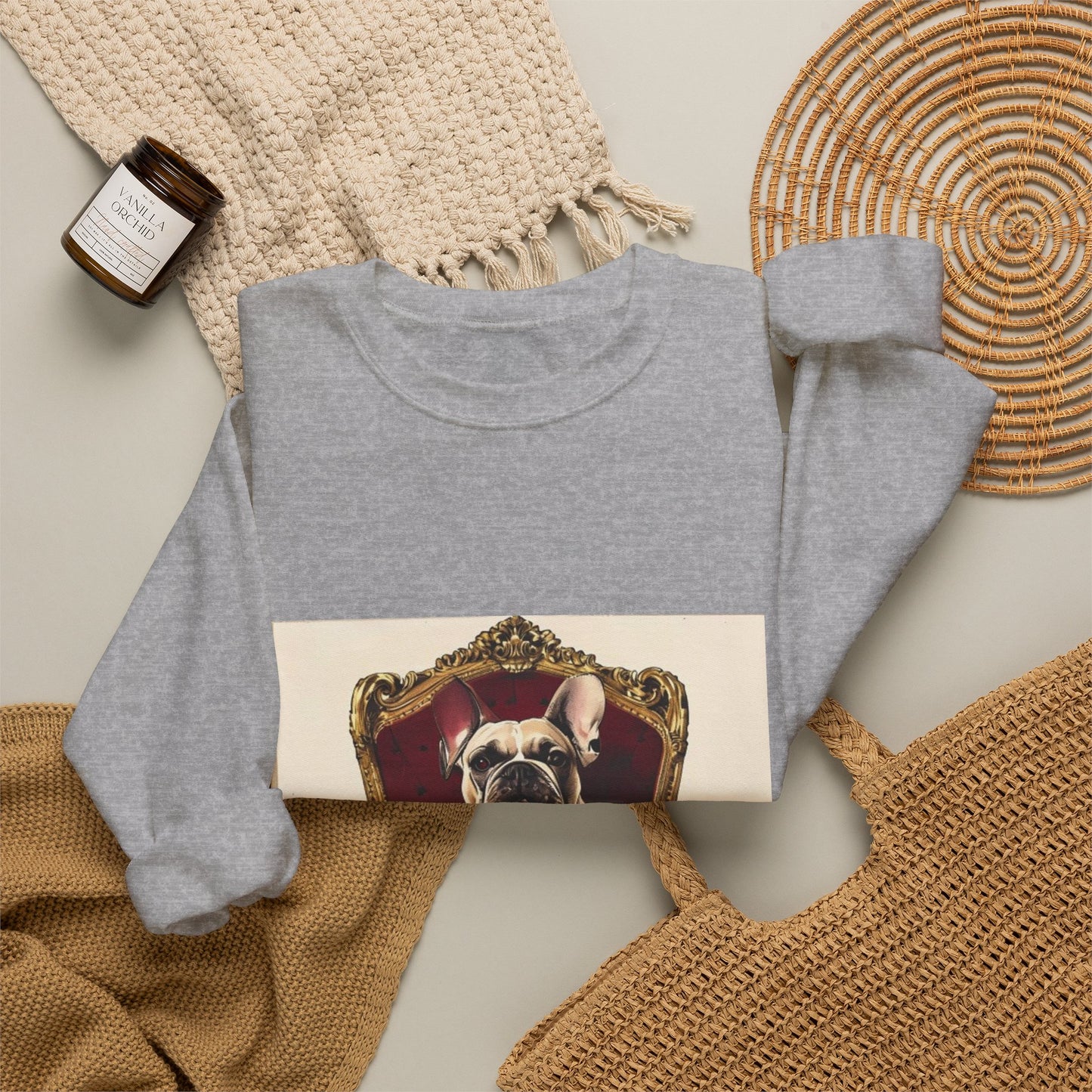 Custom Pet Portrait Unisex Sweatshirt | Funny Pet Gift