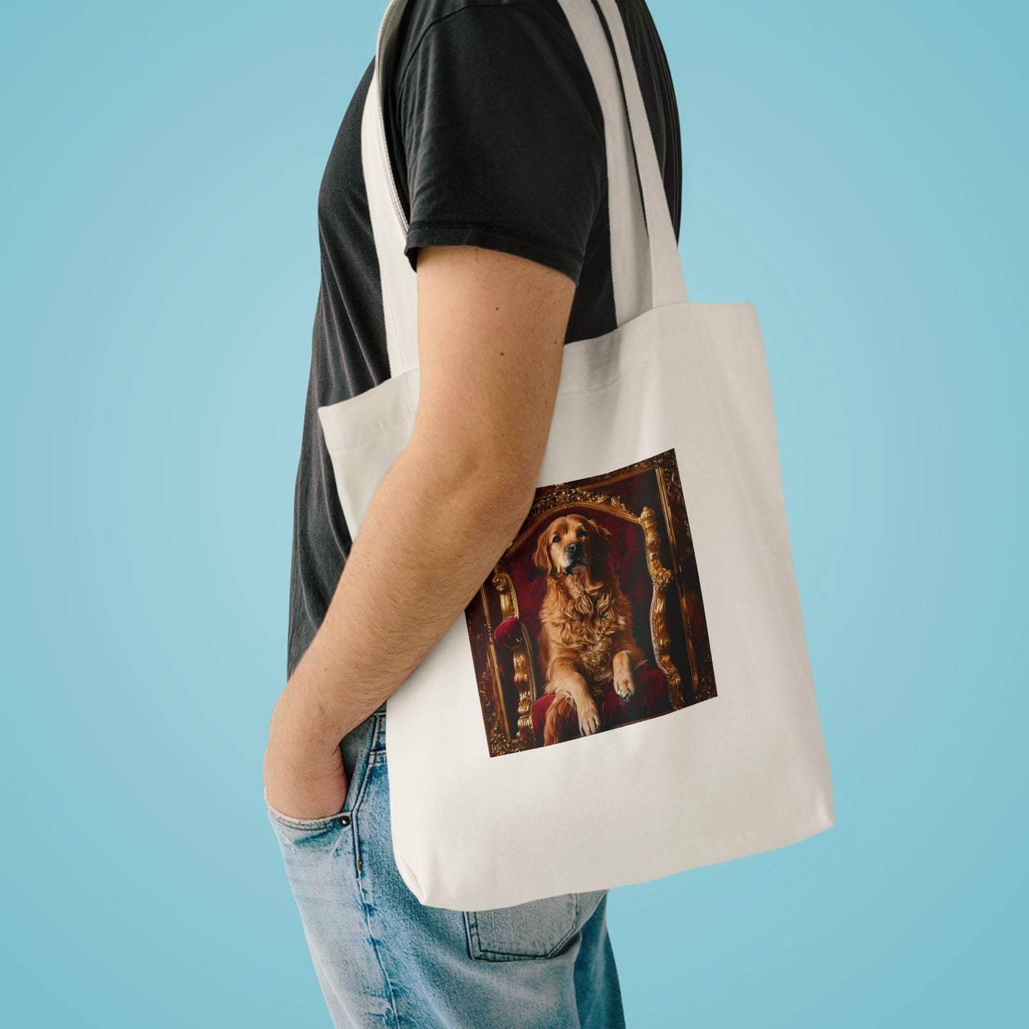 Custom Pet Portrait Tote Bag | Funny Pet Gift