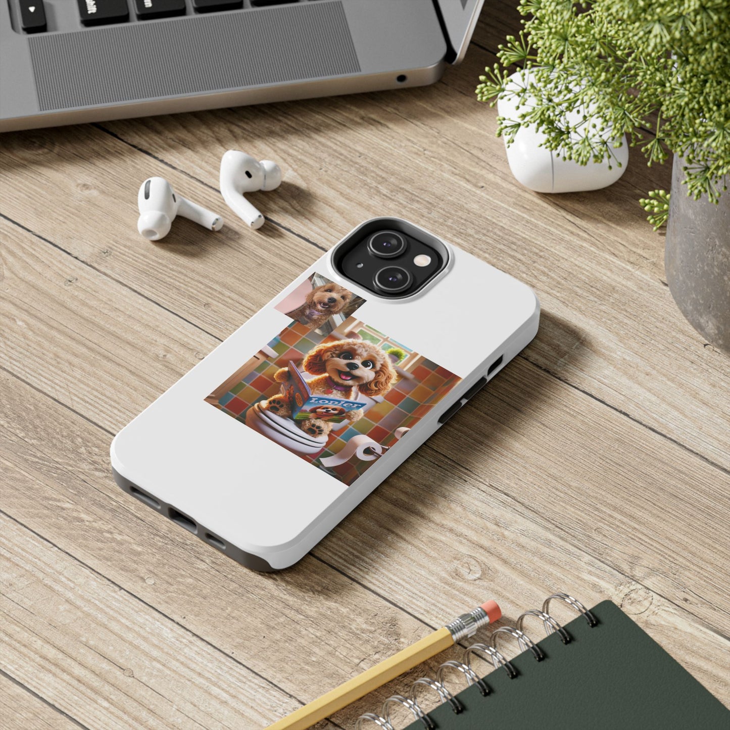 Custom Pet Portrait Phone Case | Funny Pet Gift