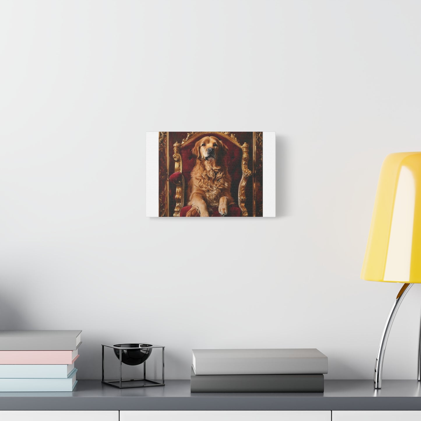 Custom Pet Portrait Classic Stretched Canvas Print | Funny Pet Gift