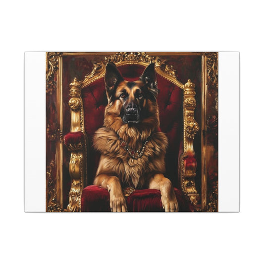 Custom Pet Portrait Canvas Print | Funny Pet Gift