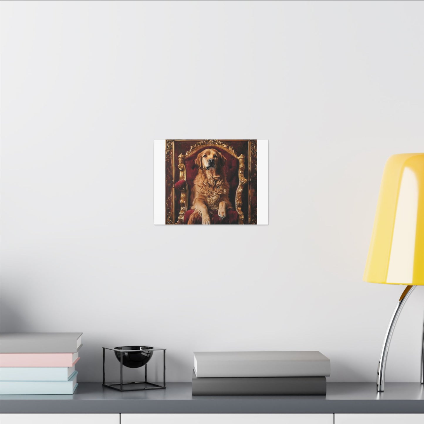 Custom Pet Portrait Canvas Print | Funny Pet Gift