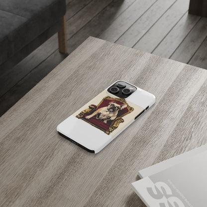 Custom Pet Portrait Slim Phone Case | Funny Pet Gift