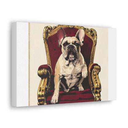 Custom Pet Portrait Classic Stretched Canvas Print | Funny Pet Gift
