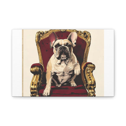 Custom Pet Portrait Classic Stretched Canvas Print | Funny Pet Gift