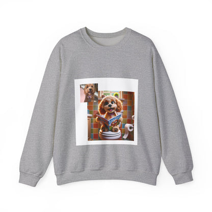 Custom Pet Portrait Unisex Sweatshirt | Funny Pet Gift