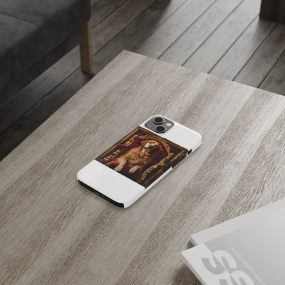 Custom Pet Portrait Slim Phone Case | Funny Pet Gift