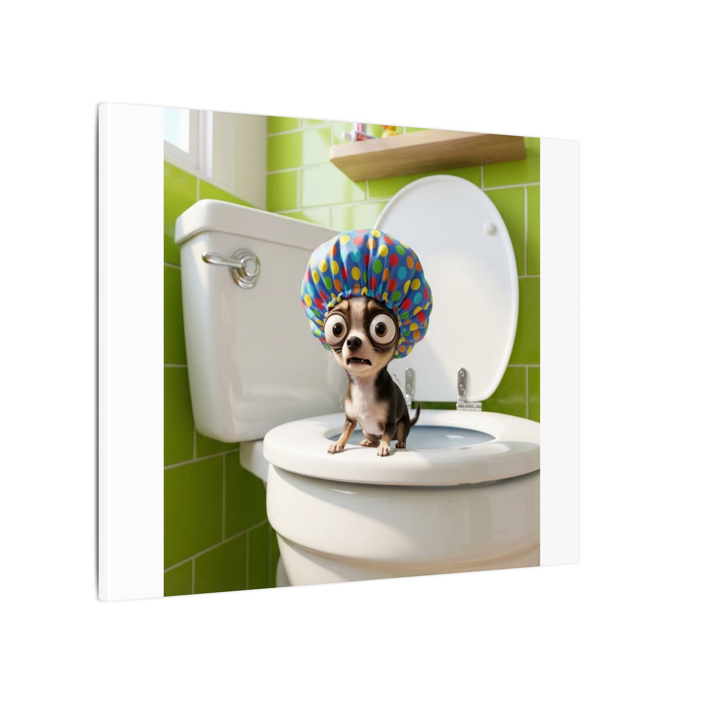 Custom Pet Portrait Canvas Print | Funny Pet Gift