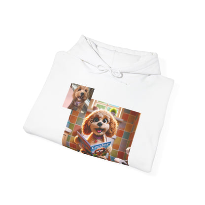 Custom Pet Portrait Unisex Pullover Hoodie | Funny Pet Gift