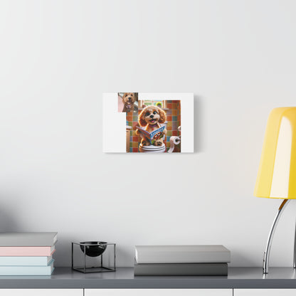 Custom Pet Portrait Classic Stretched Canvas Print | Funny Pet Gift