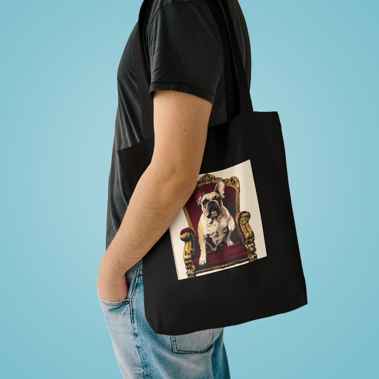 Custom Pet Portrait Tote Bag | Funny Pet Gift