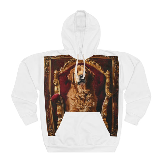 Custom Pet Portrait All-Over Print Pullover Hoodie | Funny Pet Gift