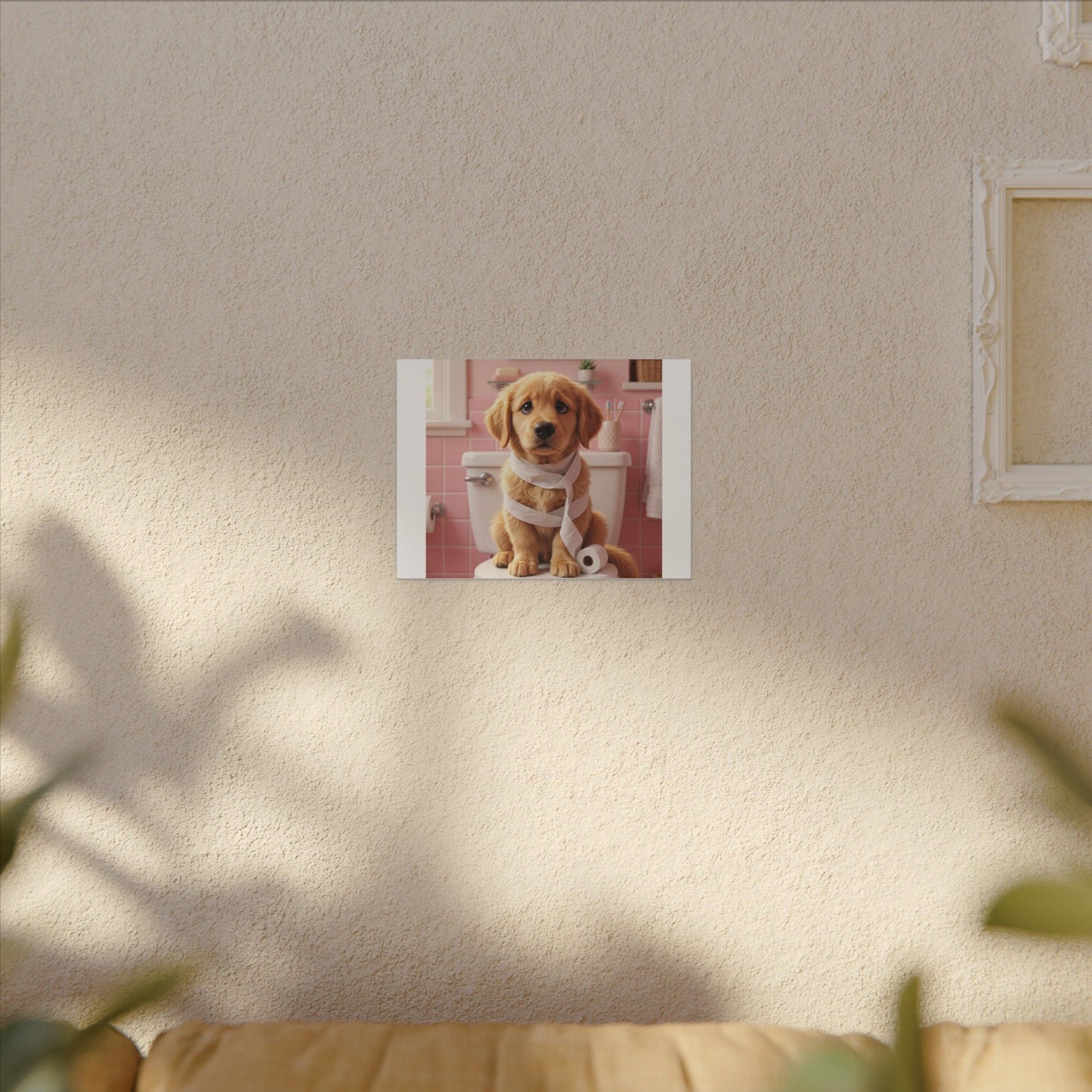 Custom Pet Portrait Canvas Print | Funny Pet Gift