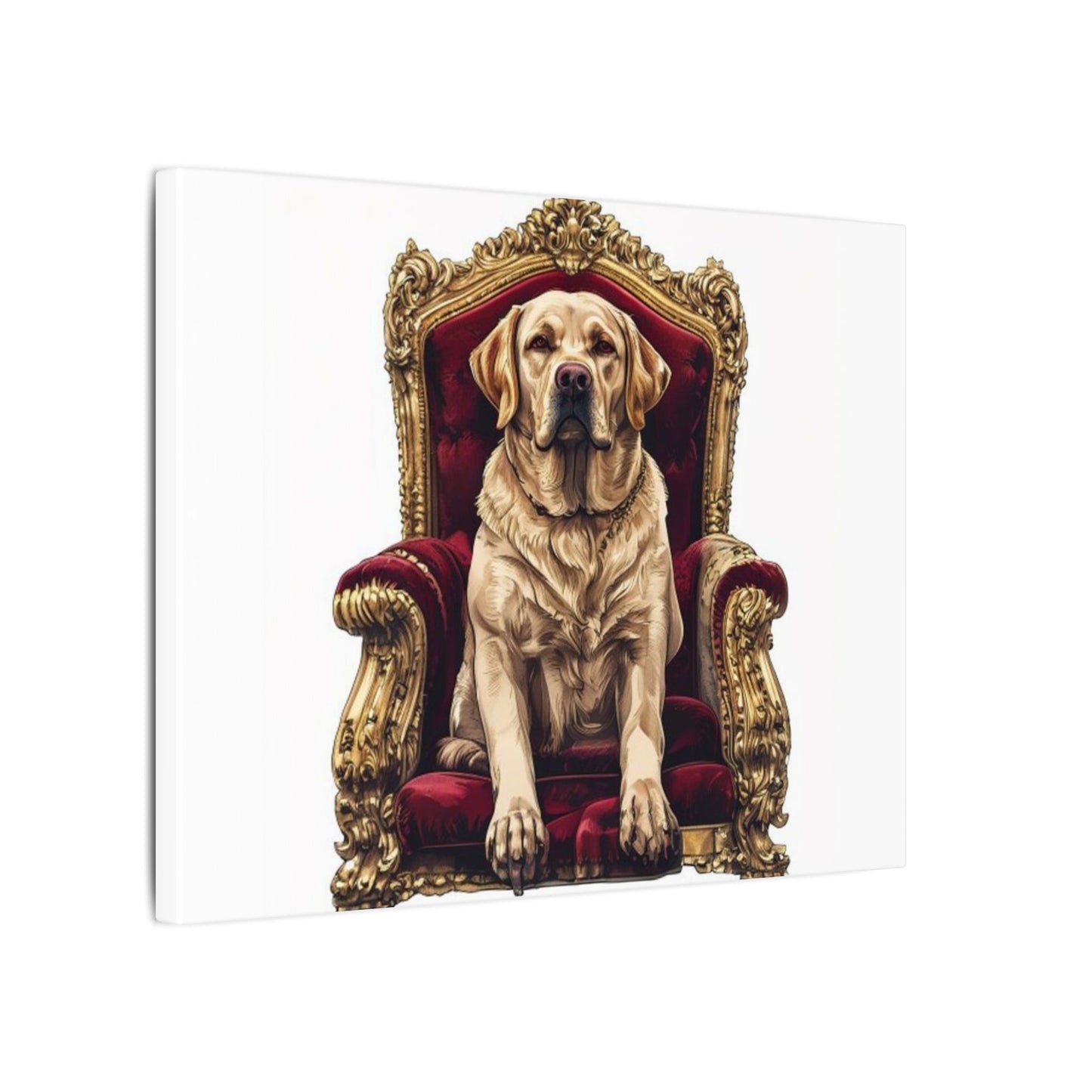 Custom Pet Portrait Canvas Print | Funny Pet Gift