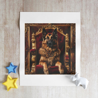 Custom Pet Portrait Throw Blanket | Funny Pet Gift