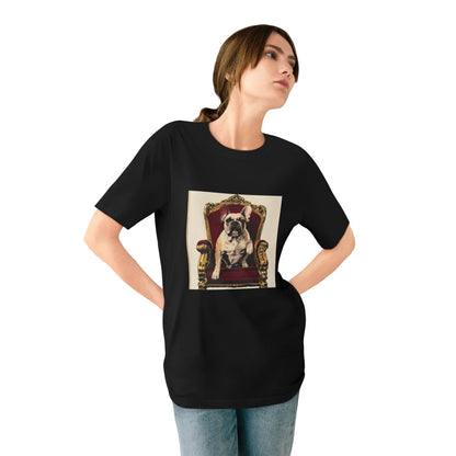 Custom Pet Portrait Organic Unisex T-Shirt | Funny Pet Gift