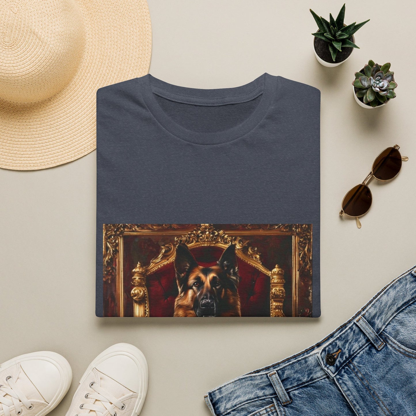 Custom Pet Portrait Unisex T-Shirt | Funny Pet Gift