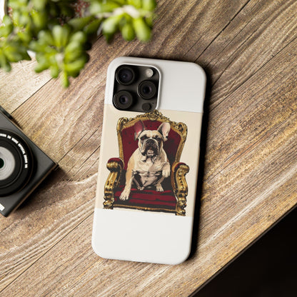 Custom Pet Portrait Slim Phone Case | Funny Pet Gift