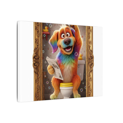 Custom Pet Portrait Canvas Print | Funny Pet Gift
