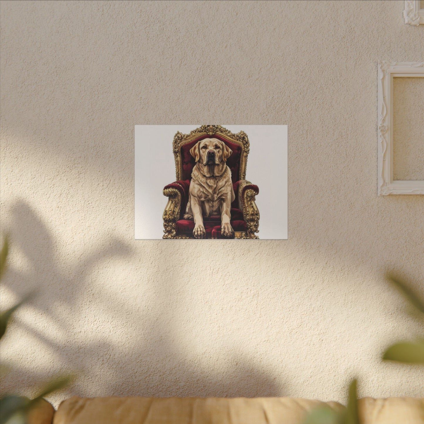 Custom Pet Portrait Canvas Print | Funny Pet Gift