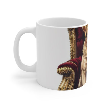 Custom Pet Portrait 11Oz Ceramic Mug | Funny Pet Gift