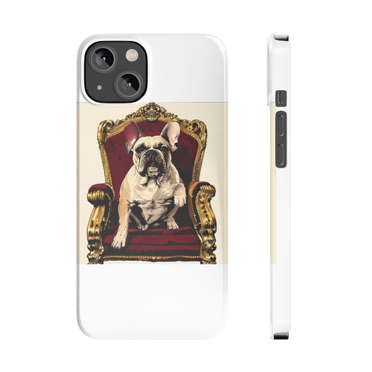Custom Pet Portrait Slim Phone Case | Funny Pet Gift